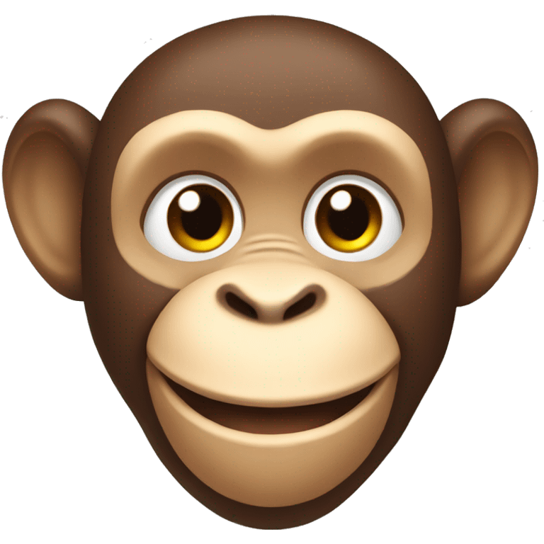 a smiling monkey emoji