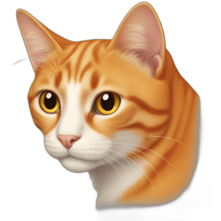 orange cat emoji