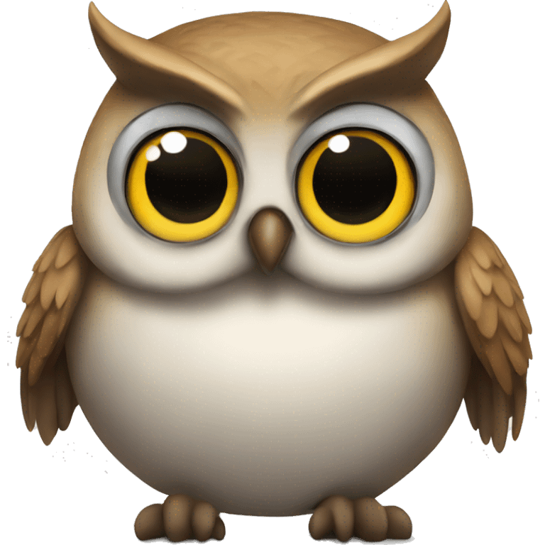 Big fat ass owl emoji