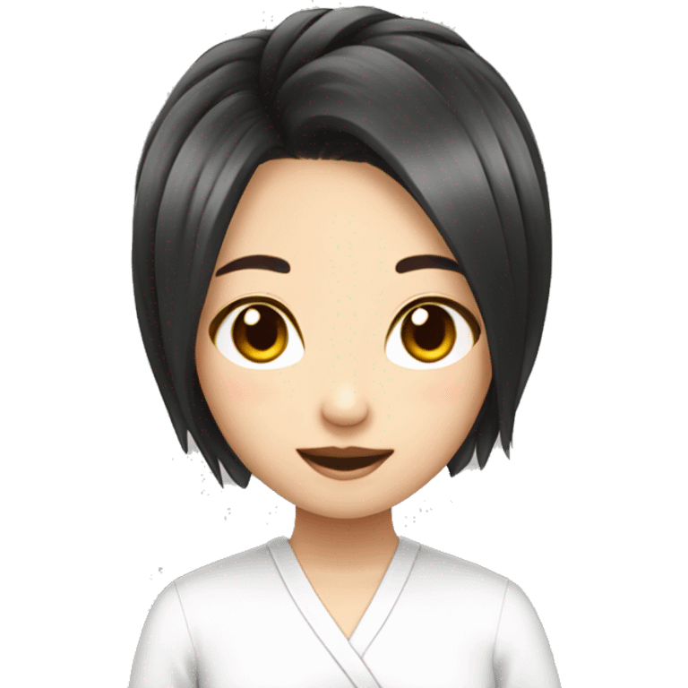 girl cut hair asian  emoji