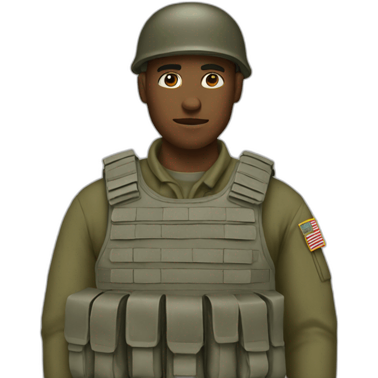 Solider emoji