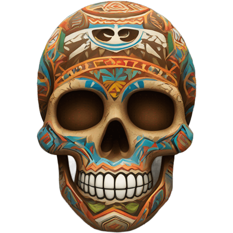 costa rica skull emoji