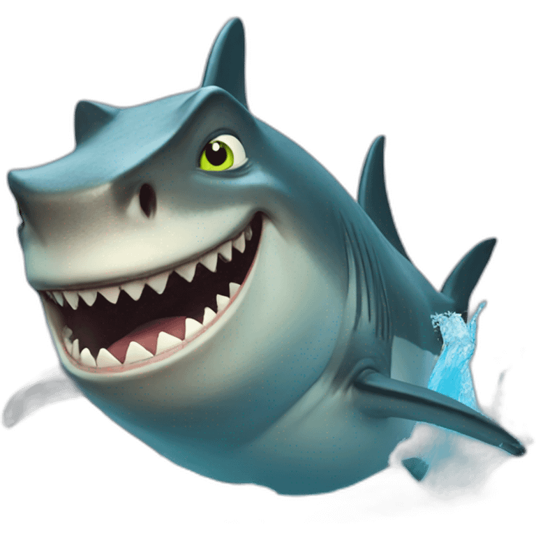 Shrek Shark emoji