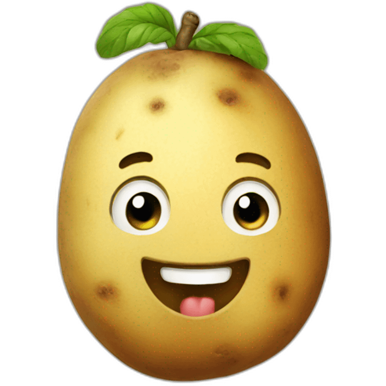 happy-potato emoji