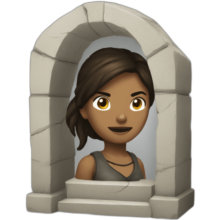 church tomb raider emoji