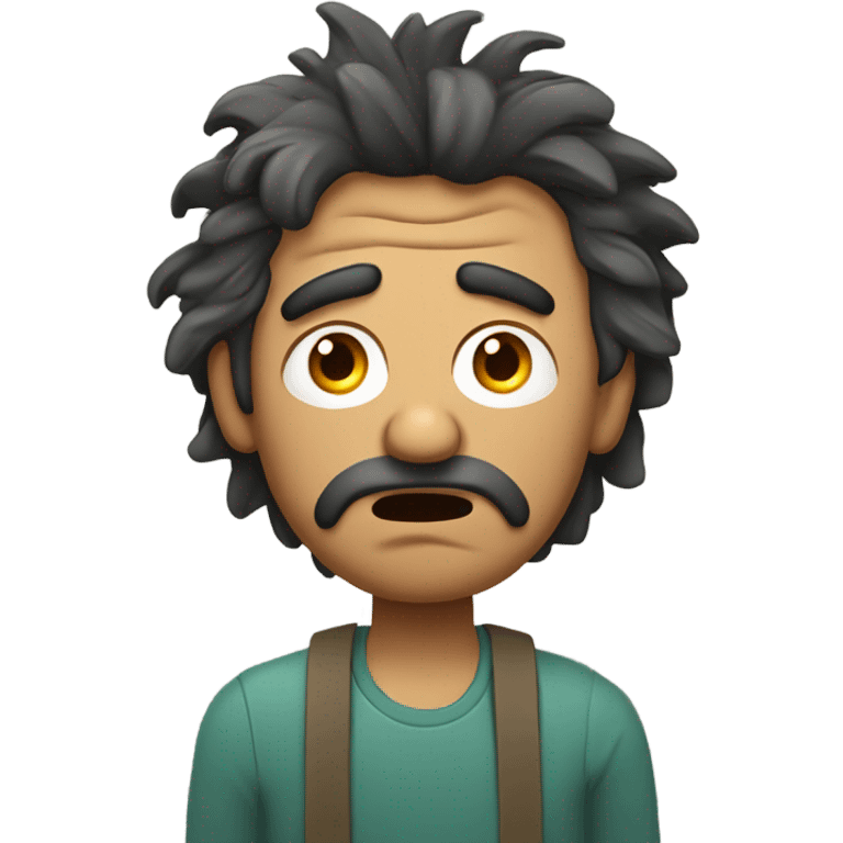 hungover mexican guy emoji