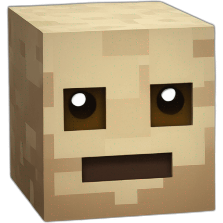 Minecraft block emoji