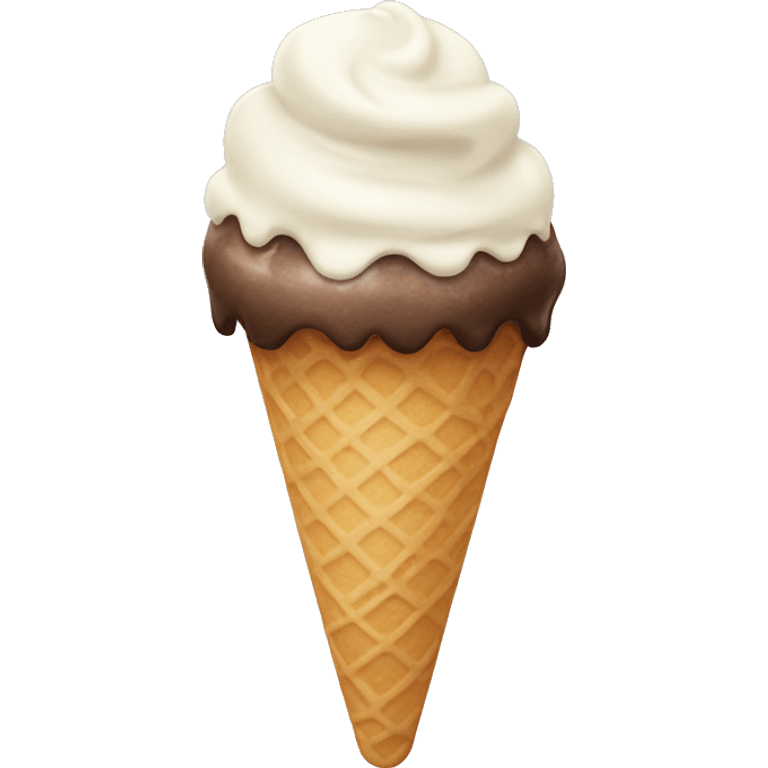 Ice cream emoji