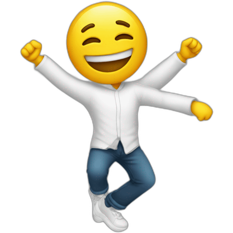 Humain qui dab emoji