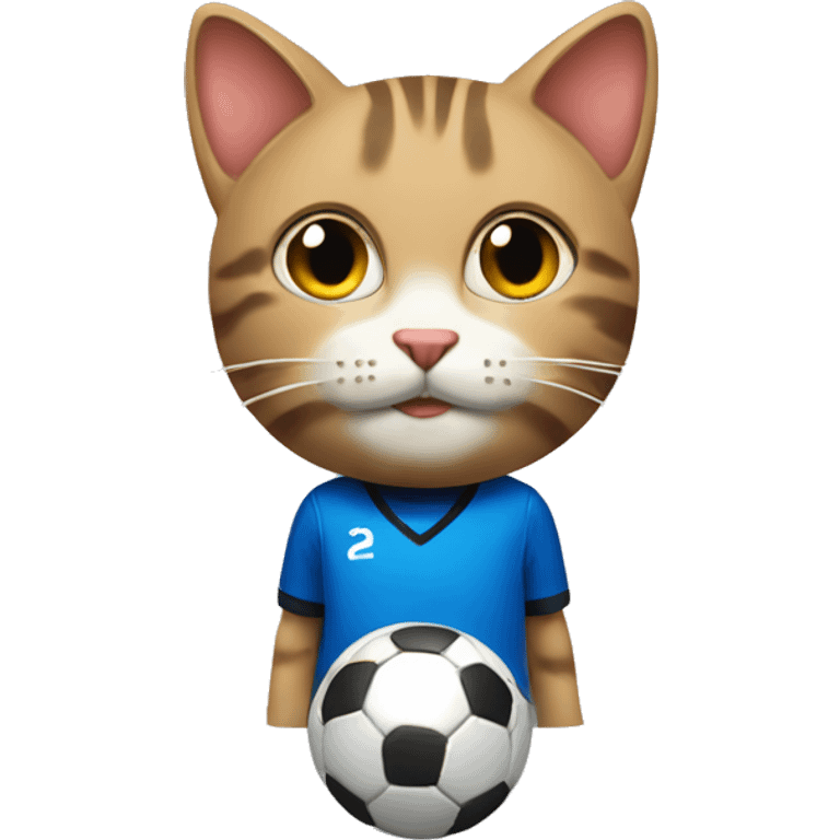 Futboller cat emoji