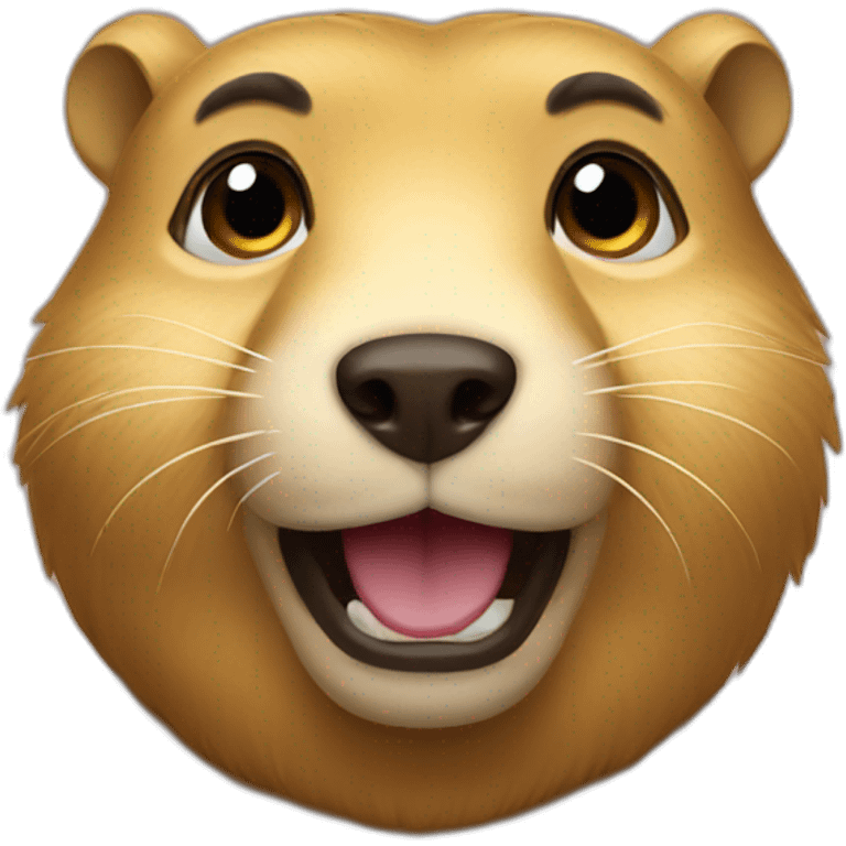 Golden gopher emoji