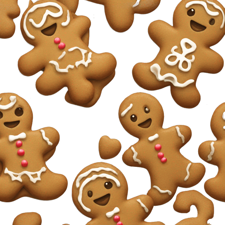 beige gingerbread cookies emoji