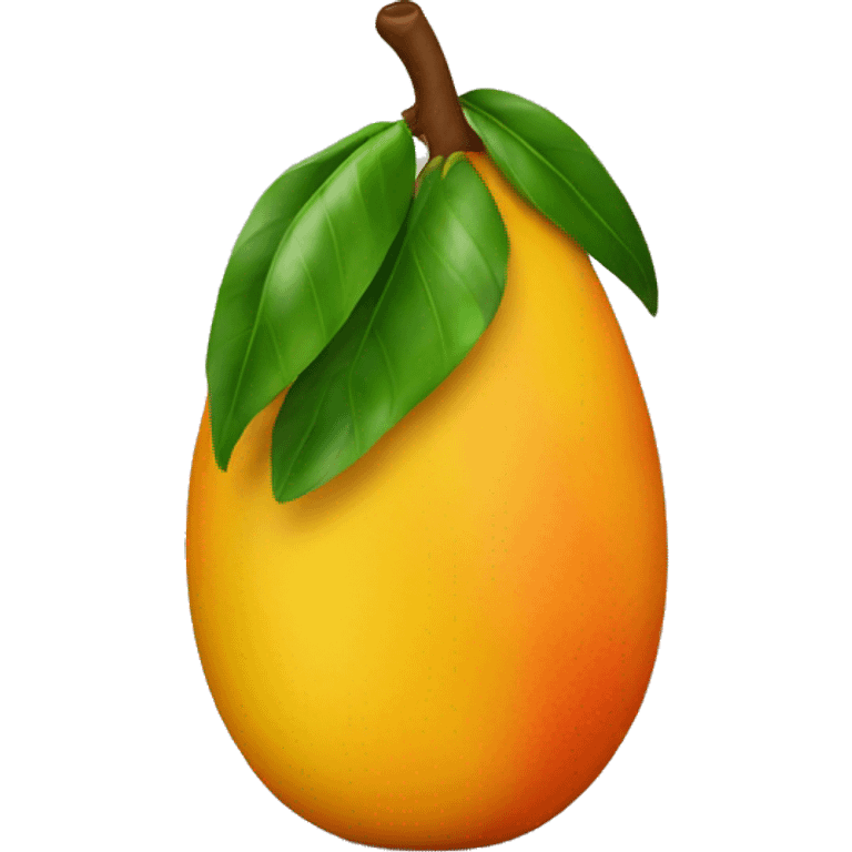 A mango bottle emoji