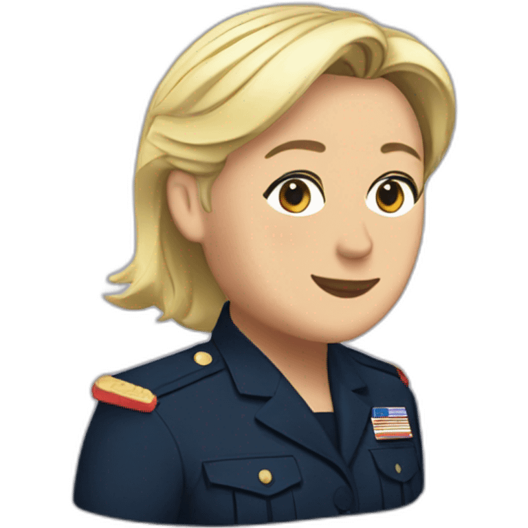 Marine le pen  emoji