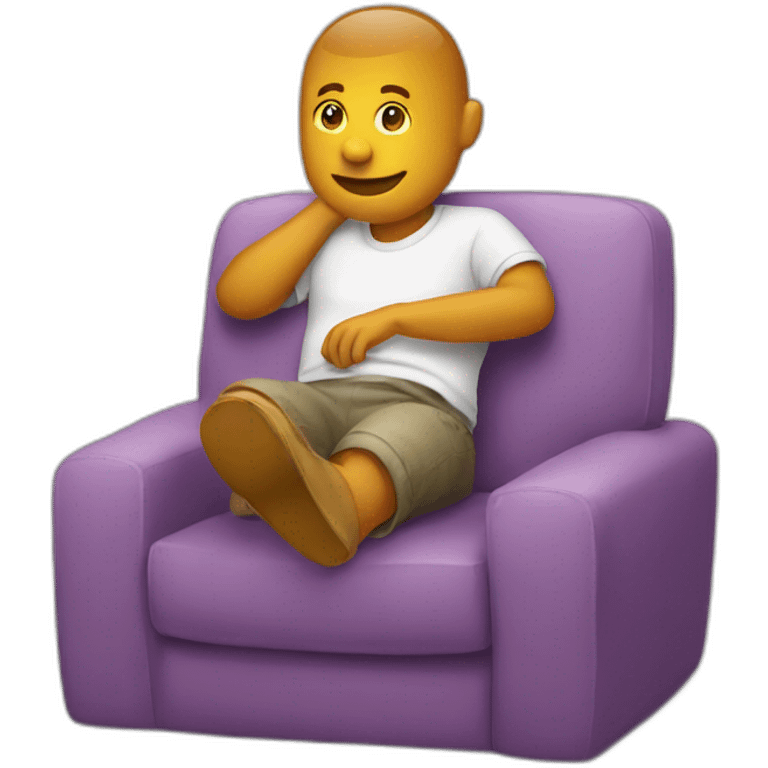 The week-end chilling emoji