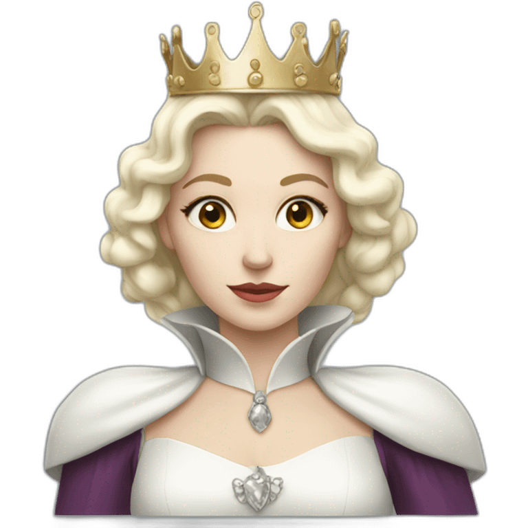 white queen emoji