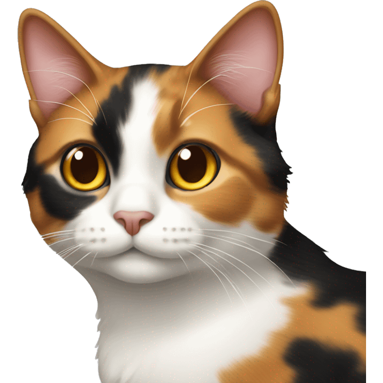 Calico cat  emoji