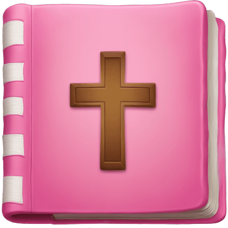 Pink Bible  emoji