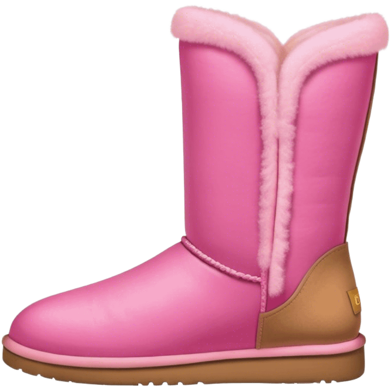 Pink uggs emoji