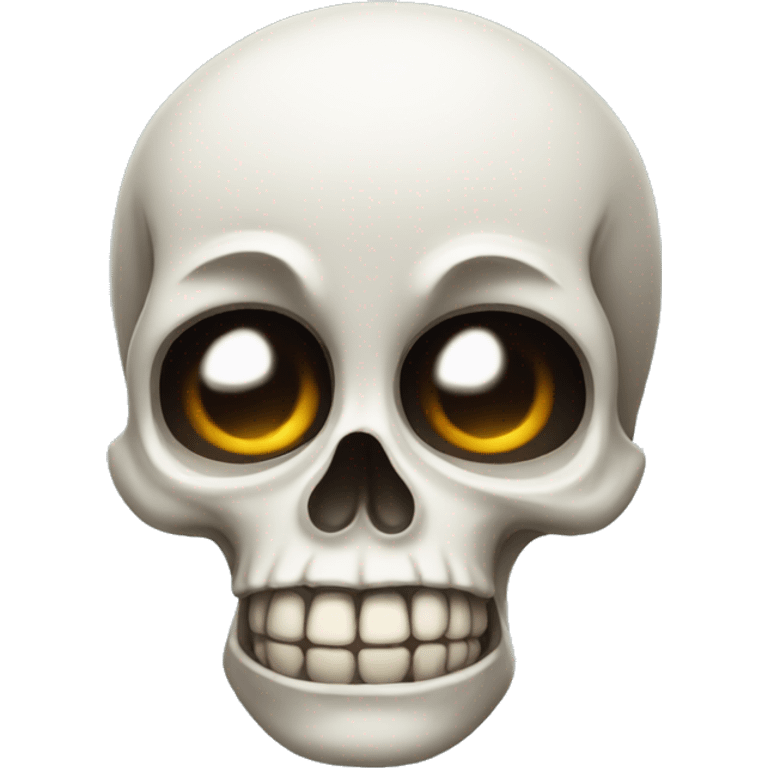 Skull emoji crying emoji