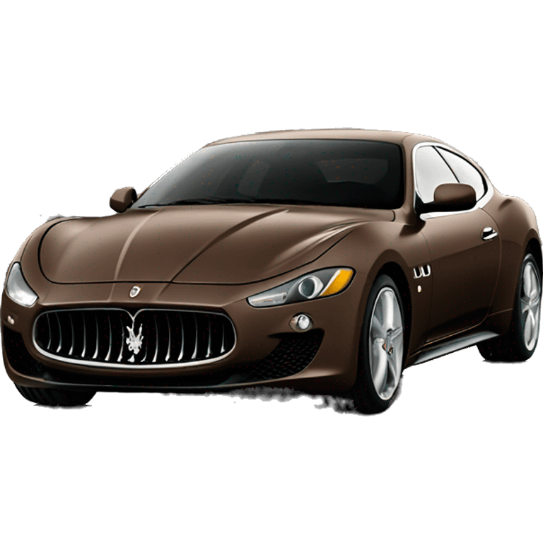 Maserati brown matte emoji