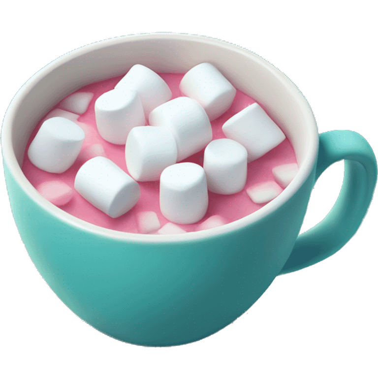  Cup of marshmallows in the ocean emoji