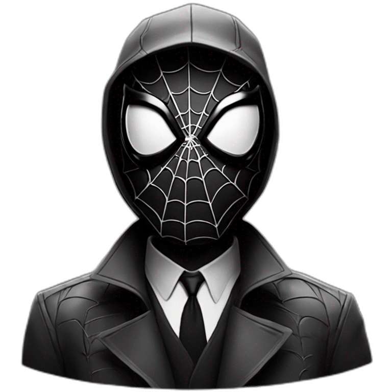 Spiderman noir  emoji