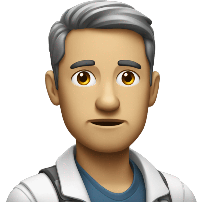 sad tech engineer who just lost their role after a re-tend with the client  emoji