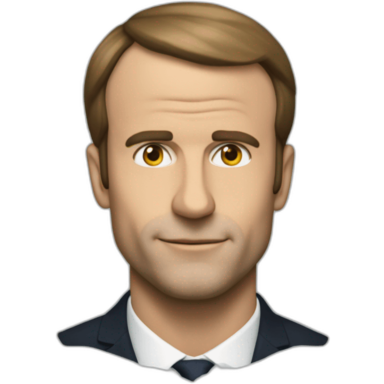 Macron qui dort  emoji