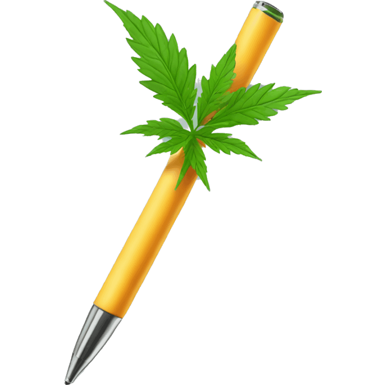 Weed pen emoji