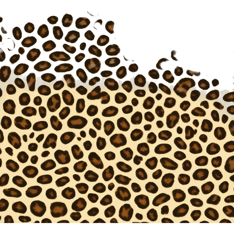 Leopard print  emoji