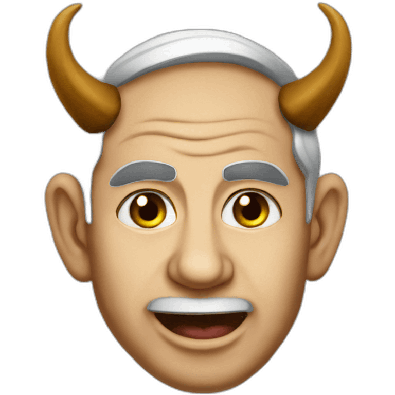 Horned Bibi Netanyahu emoji