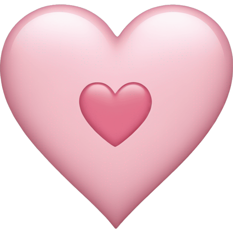 light pink heart emoji