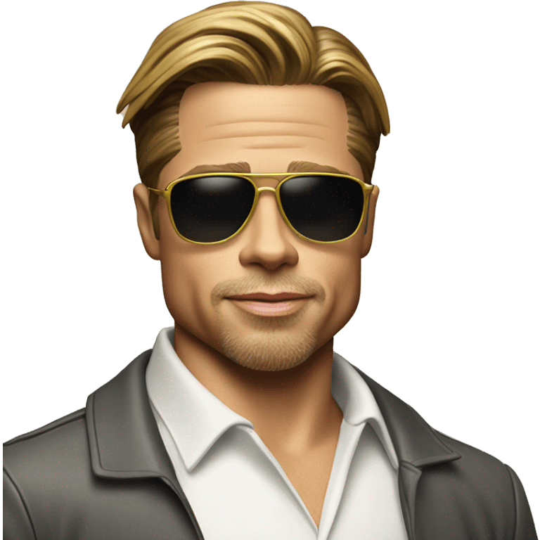 Brad Pitt makes vacation Outfit emoji