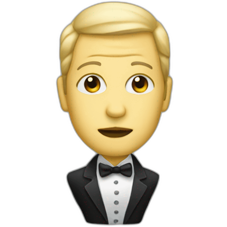 Music skin head conductor emoji