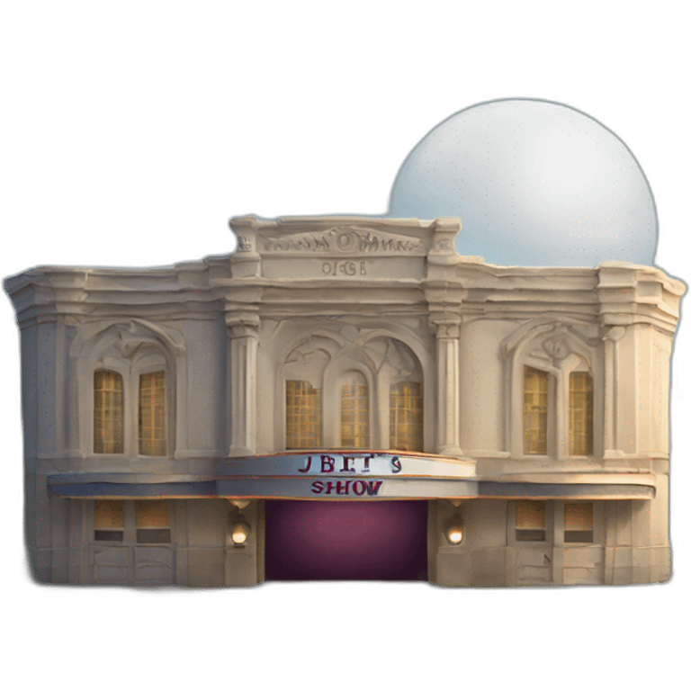 Theater name with text « JBT’s Show » emoji