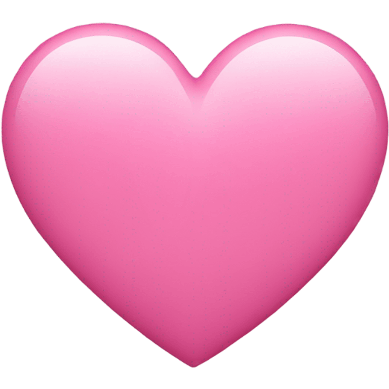 Pink heart  emoji