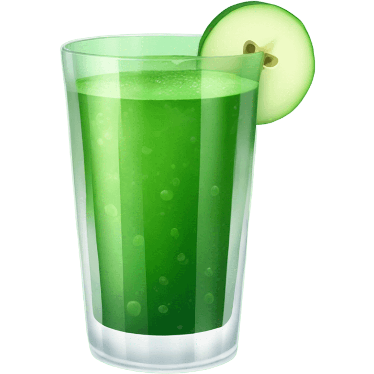 Green juice emoji