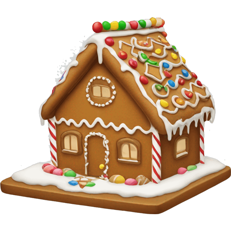 Ginger bread house emoji