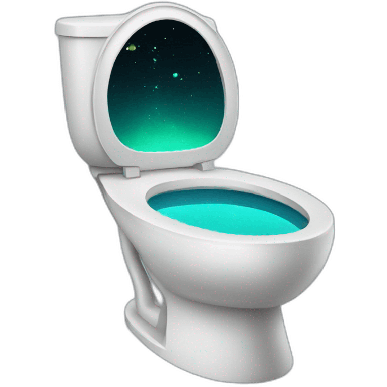 Alien toilet emoji