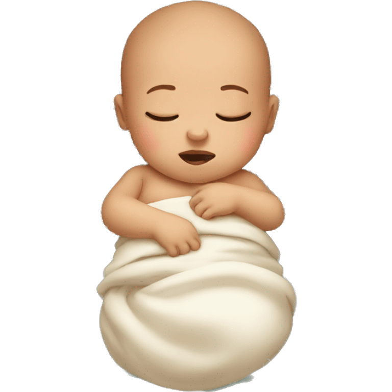 Sleep baby emoji