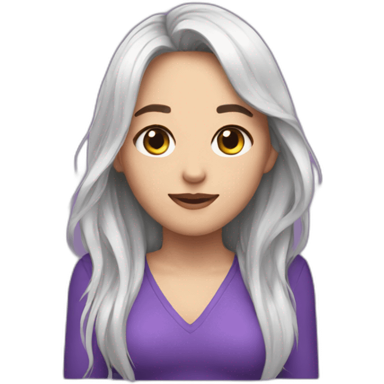 girl streamer on twitch emoji