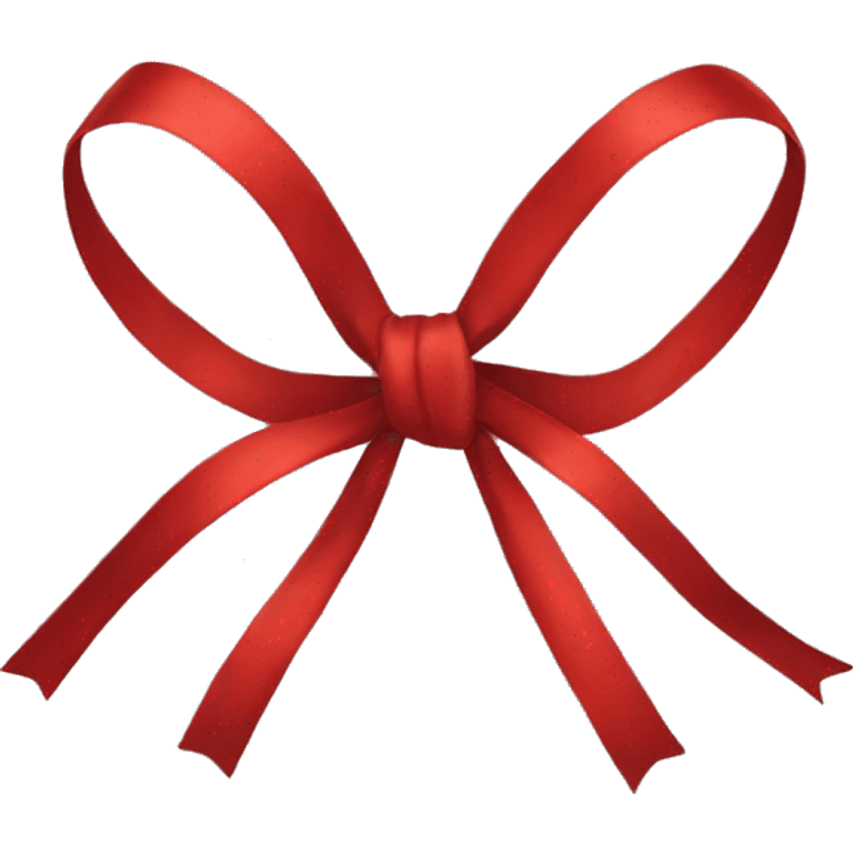 Red bow emoji