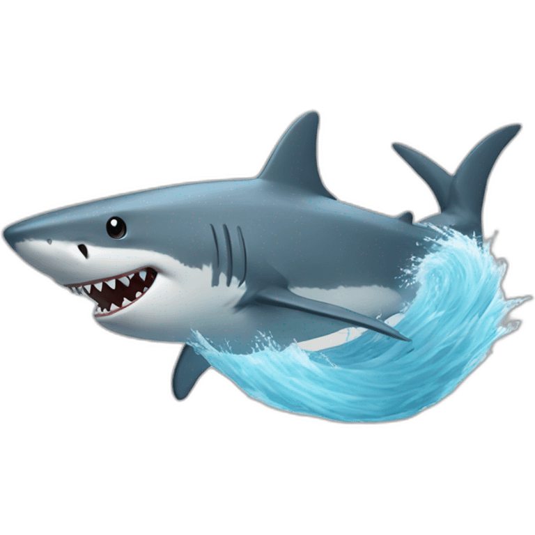 shark tornado emoji