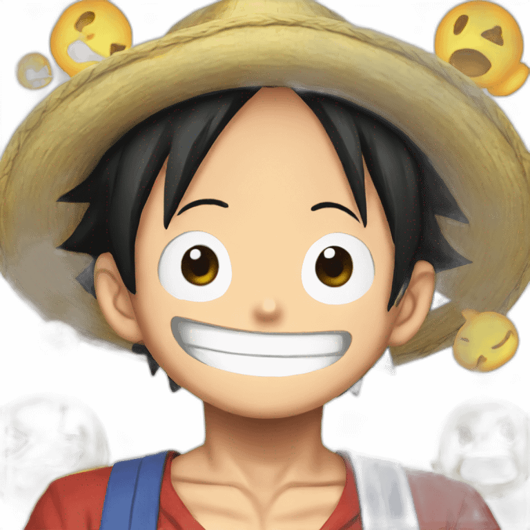 Luffy one piece emoji