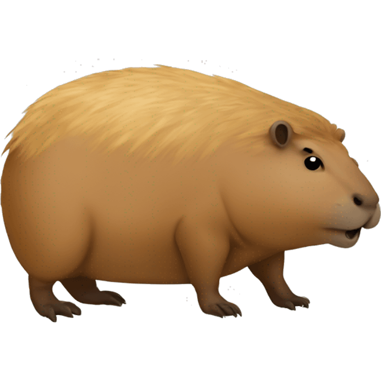 capybara on top of toad emoji