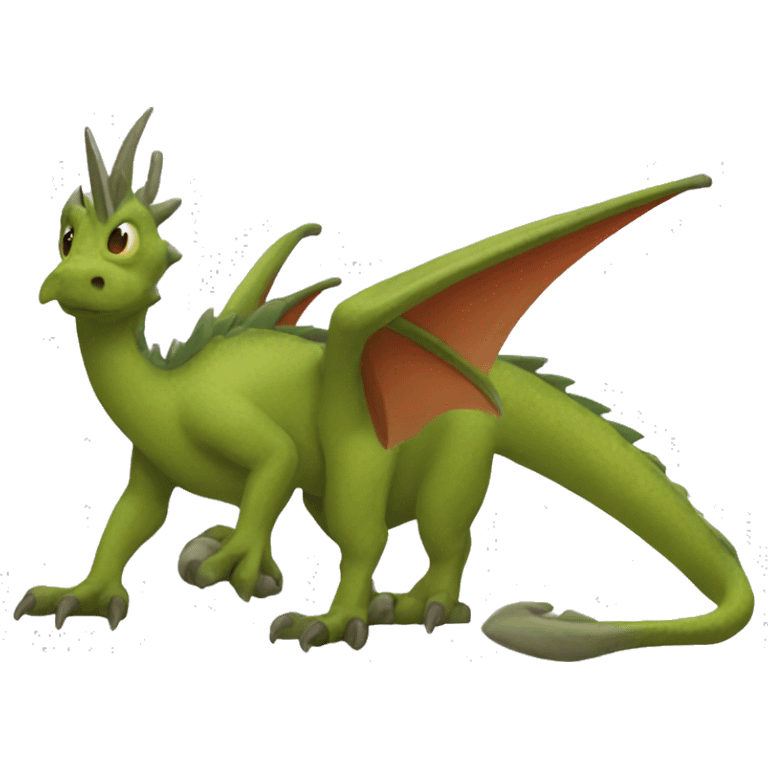 Rata dragón alucinógena emoji