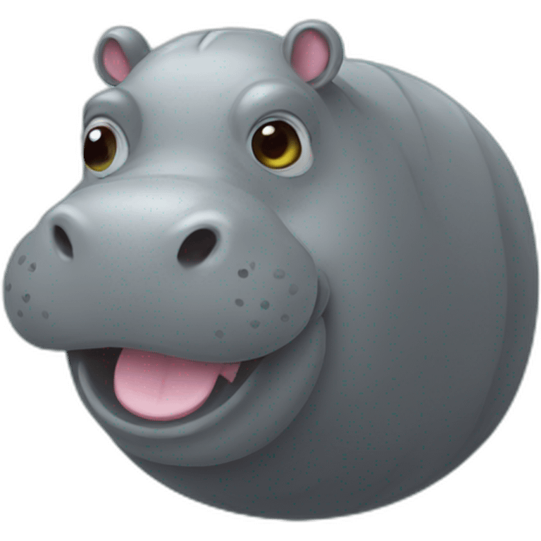 Hippo ball  emoji