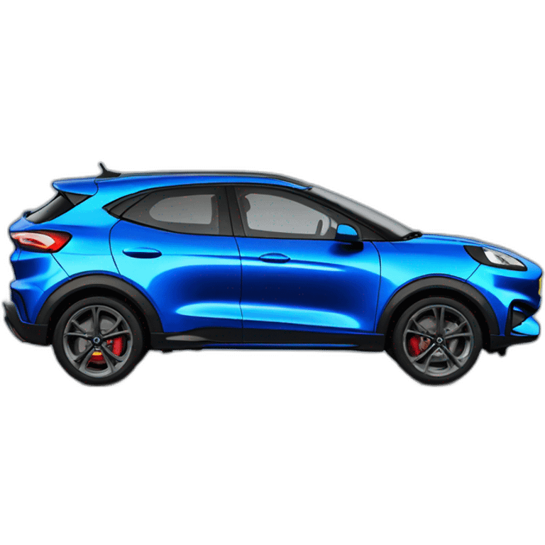 ford-puma st line blazer blue emoji