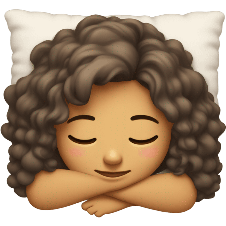 Girl sleep emoji